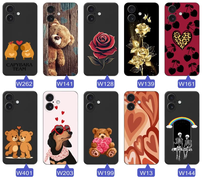 Różne wzory do iPhone 17 – motywy inspirowane miłością