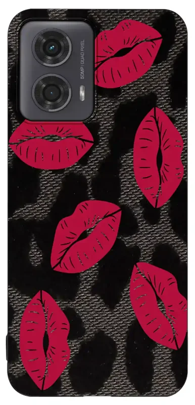 Walentynkowy case do Motorola Moto G24 / G24 Power / G04 / E14 z ustami