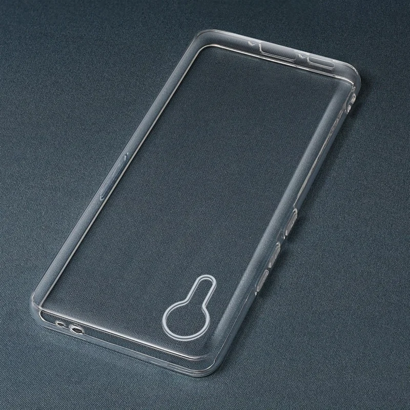 Transparentne etui ochronne do Samsung Galaxy Xcover 7 – widok samego case’a z wycięciem na aparat i porty