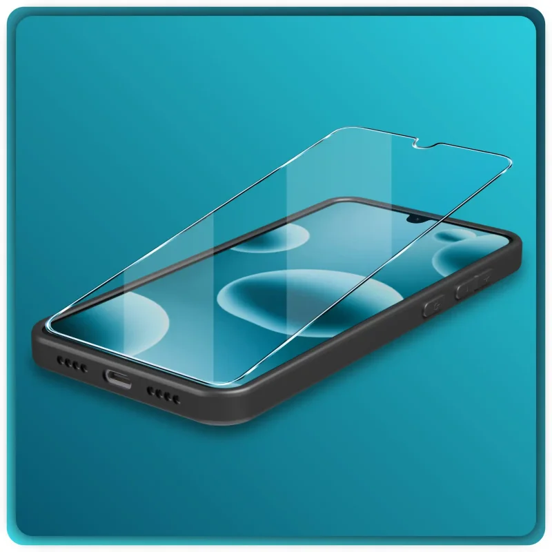 Zestaw szkła hartowanego do Honor X5C Plus / X5C z akcesoriami montażowymi