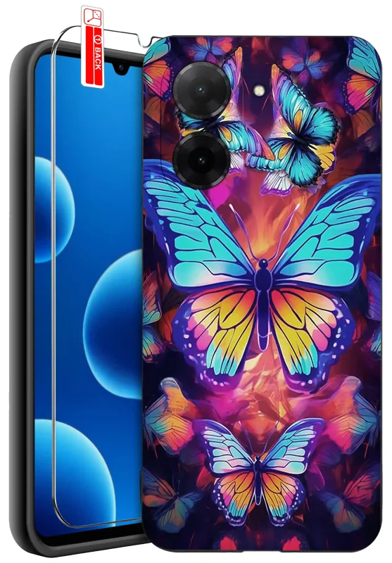 Etui do Xiaomi Redmi A5 różne wzory fajne – kolorowe motyle