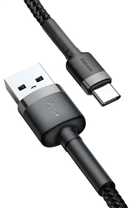 Szybki kabel Baseus USB - USB-C 3m czarno-szary
