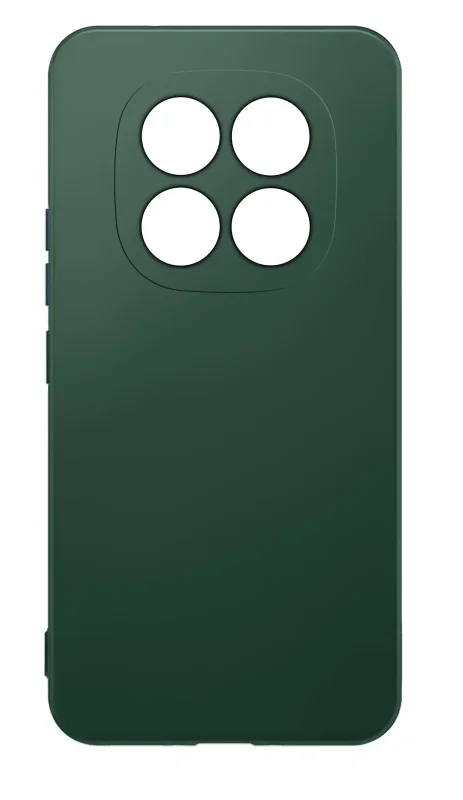 Matowe etui silikonowe do Xiaomi Redmi Note 15 Pro 5G – minimalistyczny design, zielony kolor i pełna ochrona obudowy