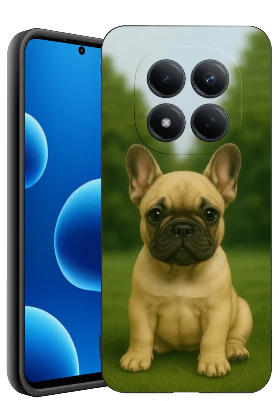 Etui do Xiaomi Redmi Note 15 Pro+ Plus 5G - wzór z psem buldogiem