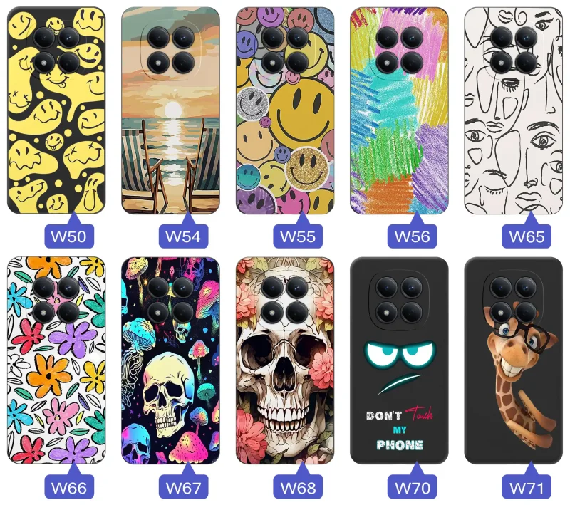 Kolorowe wzory do Xiaomi Redmi Note 15 Pro+ Plus 5G - dziecięce, dla chłopca, dla dziewczynki
