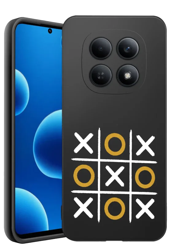 Etui gamingowe na Xiaomi Redmi Note 15 4G z motywem kółko i krzyżyk