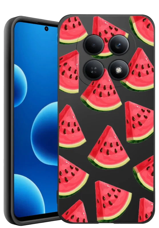Etui z motywem arbuzów do Xiaomi Redmi Note 15 4G