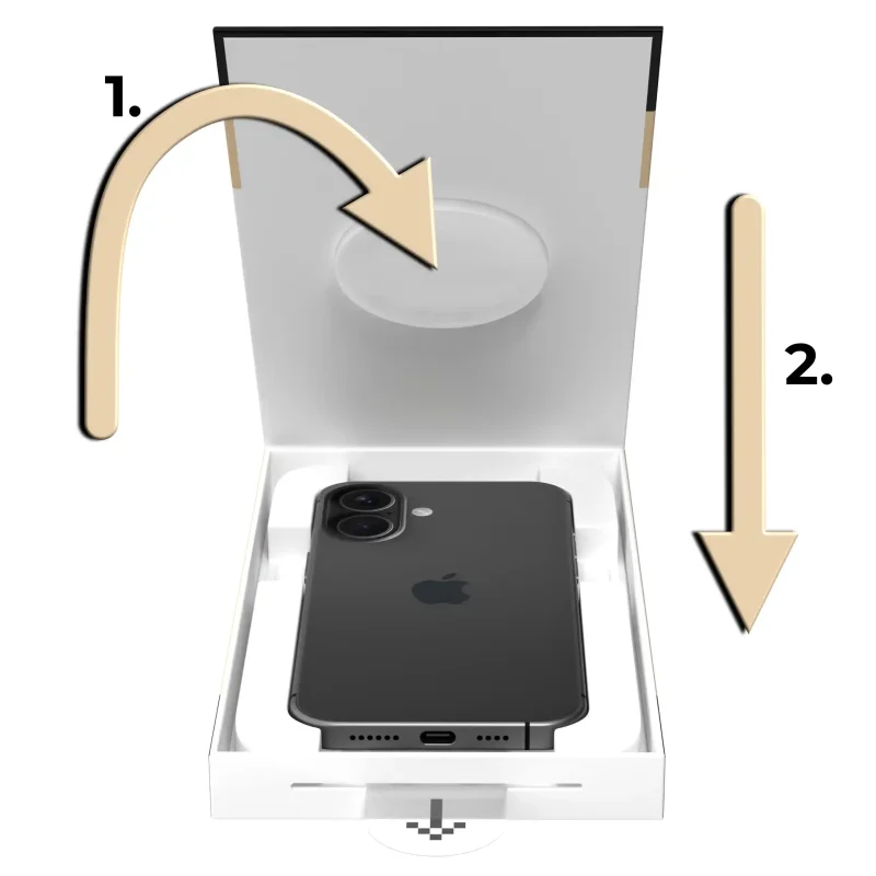 Szkło hartowane do iPhone 15 / 16 z aplikatorem - idealnie pozycjonujący szkło