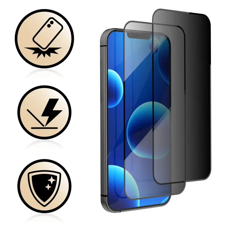 Szkło E-touch Osova prywatyzujące do iPhone 14 / 13 / 13 Pro