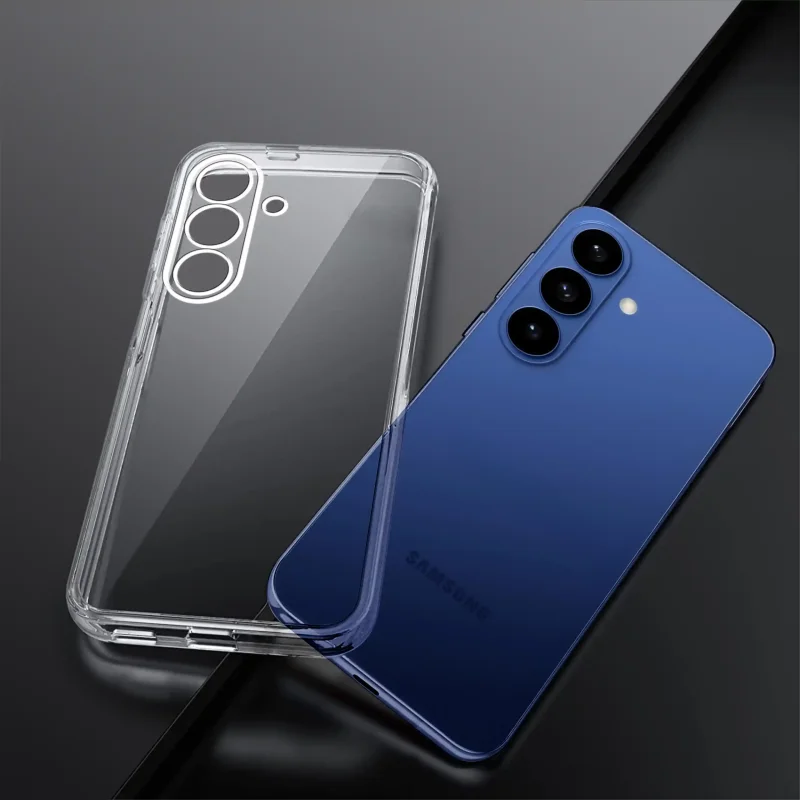 Samsung Galaxy S26+ Plus i przezroczyste etui wzmacniane
