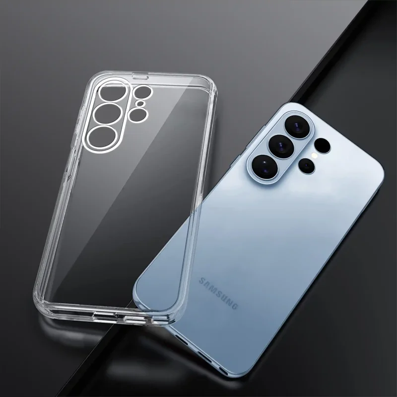Samsung Galaxy S26 Ultra i przezroczyste etui wzmacniane
