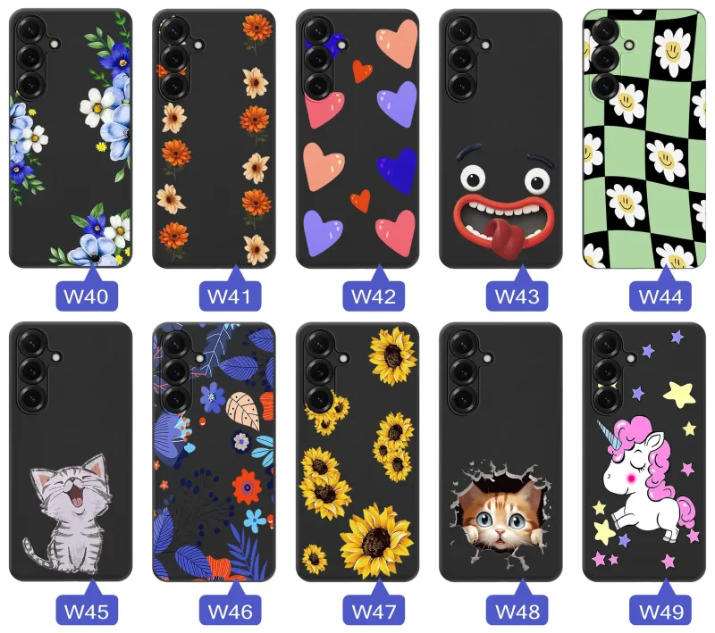 Kolekcja etui z wzorem do Samsung Galaxy S26+ Plus - śmieszne, fajne, kolorowe