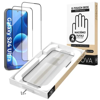 Szkła hartowane OSOVA do Samsung Galaxy S24 Ultra - 2 sztuki z aplikatorem