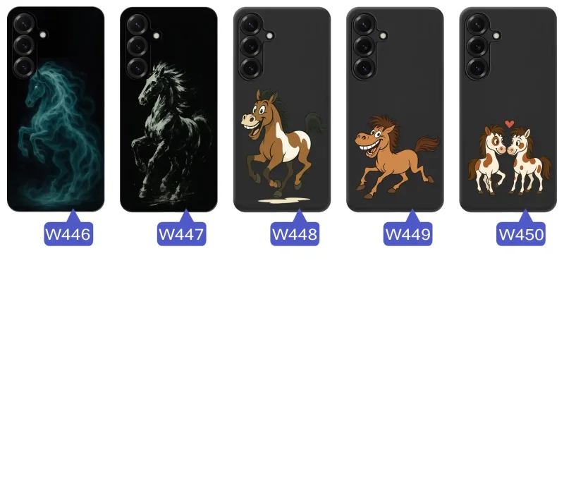 Kolekcja etui z koniem do Samsung Galaxy S26+ Plus – konie w galopie, artystyczne ilustracje i kreskówkowe motywy