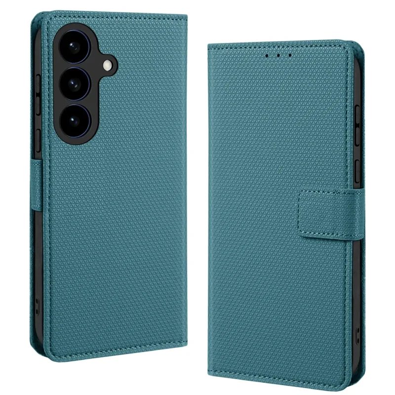 Etui do Samsung Galaxy S26 z klapką z zapięciem w kolorze niebieskie