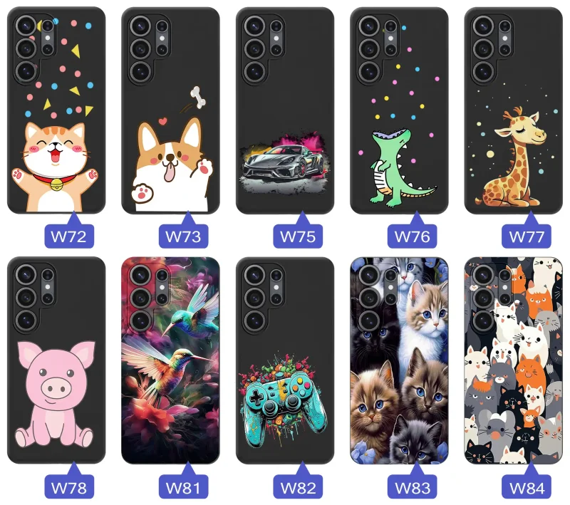 Fajne wzory na Samsung Galaxy S26 Ultra - koty, auta, dla gracza, zwierzęta
