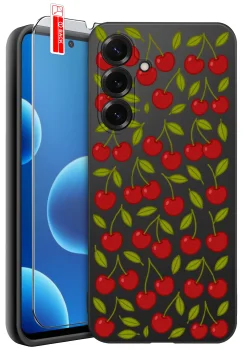 Etui do Samsung Galaxy S26 różne wzory z owocami ze szkłem