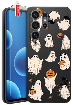 Etui do Samsung Galaxy S26 Ultra różne wzory Halloween ze szkłem