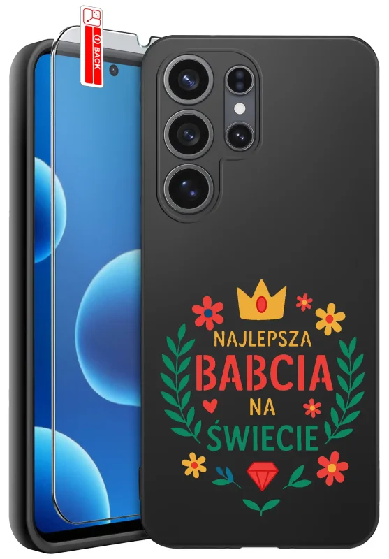 Etui na Dzień Babci do Samsung Galaxy S26 Ultra z napisem Najlepsza Babcia na Świecie