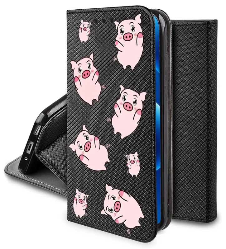 Etui z klapką do Xiaomi Redmi Note 15 Pro+ Plus 5G z wzorem zwierzęcym, funkcja stojaka