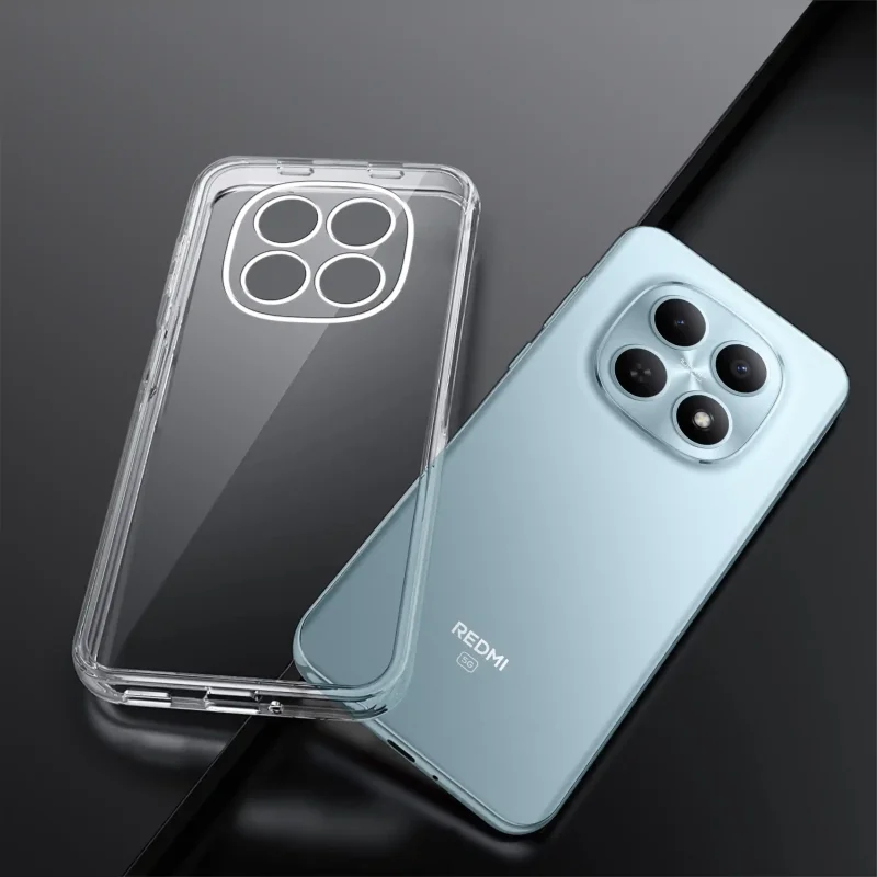 Xiaomi Redmi Note 15 Pro+ Plus 5G i przezroczyste etui wzmacniane