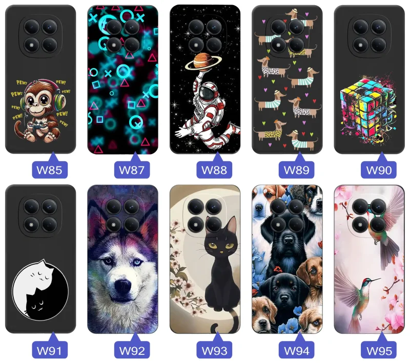 Case’y do Xiaomi Redmi Note 15 Pro 5G z fajnymi wzorami – artystyczne, zabawne i stylowe wzory dopasowane do różnych gustów