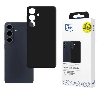 Etui 3MK do Samsung Galaxy S26 czarne ze szkłem