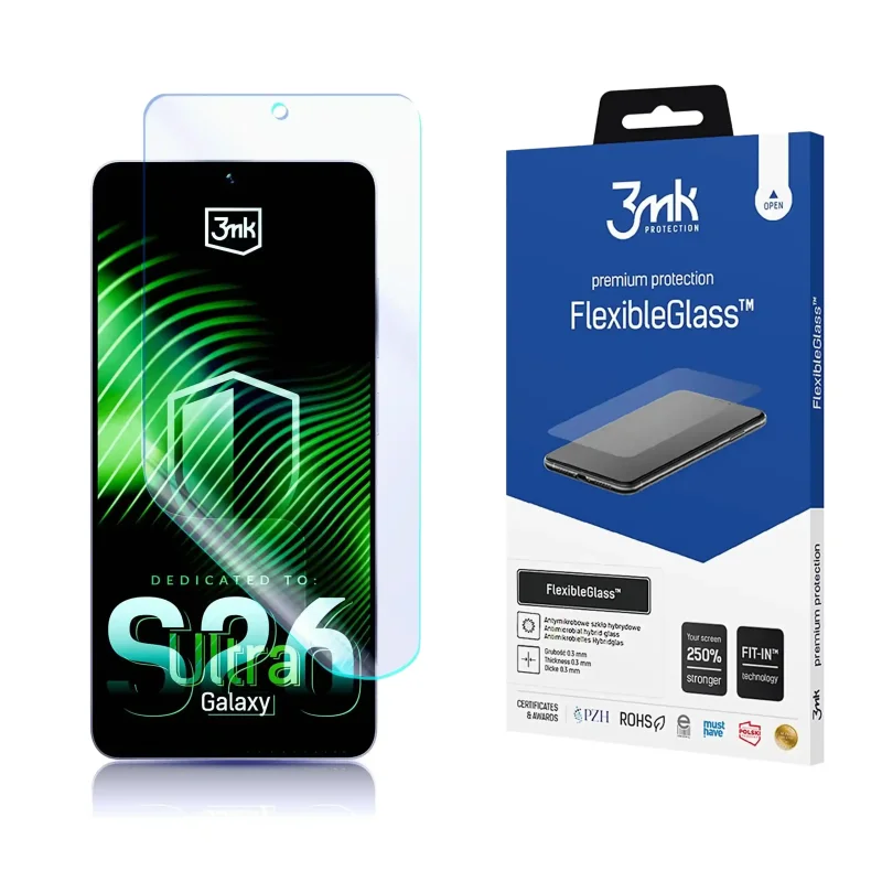 Hybrydowe szkło 3MK do Samsung Galaxy S26 Ultra FlexibleGlass