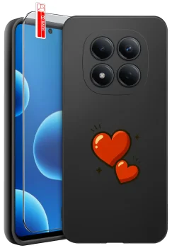 Etui do Xiaomi Redmi Note 15 Pro 5G różne wzory walentynkowe ze szkłem