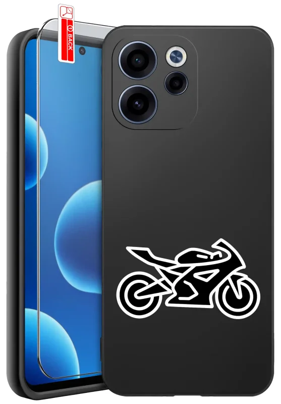 Etui dla dziadka do Oppo Reno 15 F / 15 FS 5G z motywem motocykla