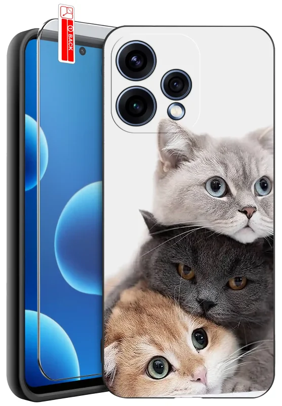 Etui do Oppo Reno 15 5G z motywem kotów