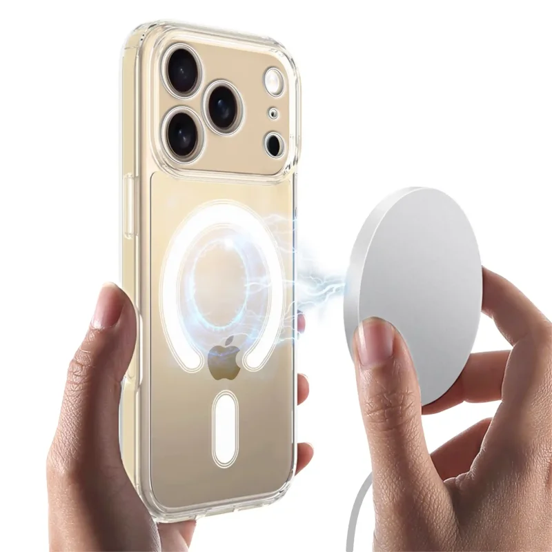 Etui z Magsafe do iPhone 17 Pro  kompatybilne z akcesoriami indukcyjnymi