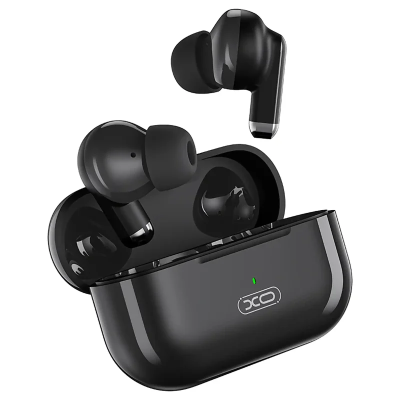 Bezprzewodowe słuchawki dokanałowe Bluetooth czarne X40 TWS z etui ładującym