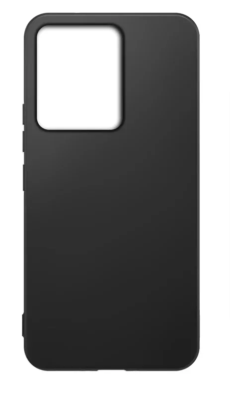 Matowe etui silikonowe do Realme 15 5G / 15 Pro 5G – minimalistyczny design, czarny kolor i pełna ochrona obudowy