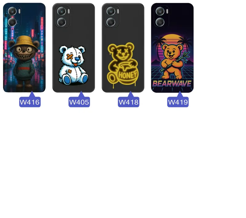 Etui z motywem misia do Motorola Moto G06 / G06 Power