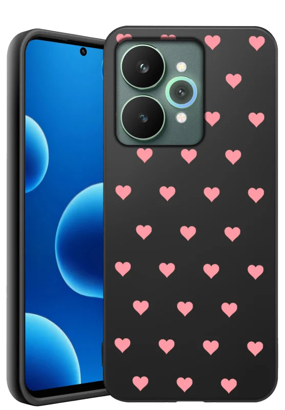 Etui do Realme 15 5G / 15 Pro 5G z sercami - kolekcja walentynkowa