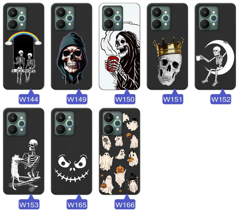 Case halloweenowe do Realme 15 5G / 15 Pro 5G - motywy spooky
