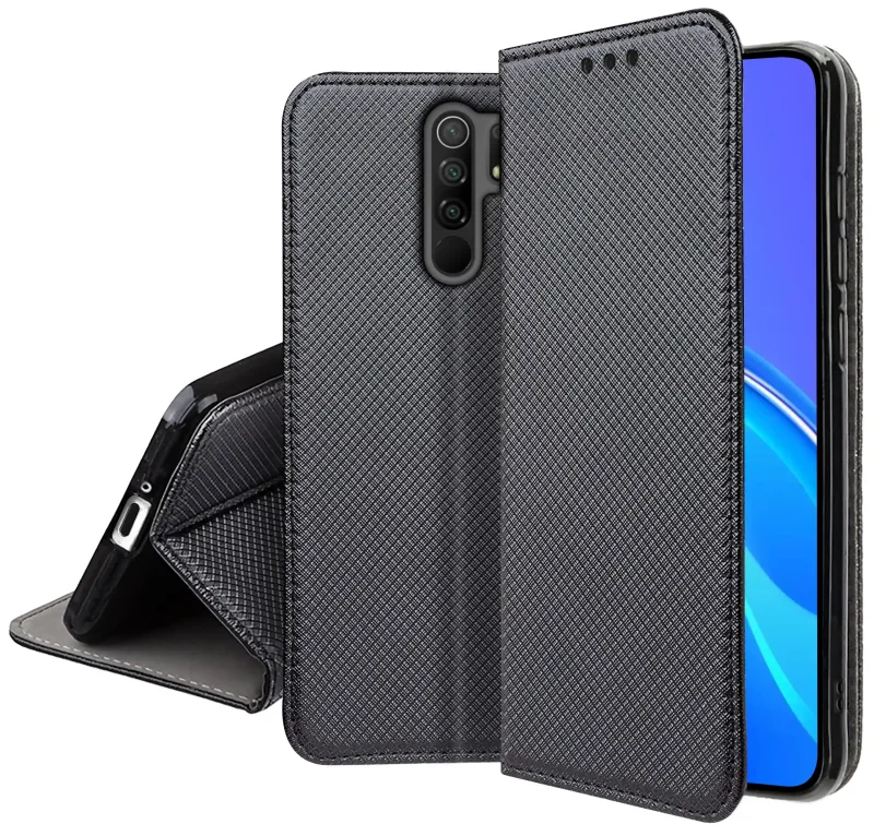 Zamykane etui magnetyczne do Xiaomi Redmi 9 – smukła konstrukcja i ochrona obudowy