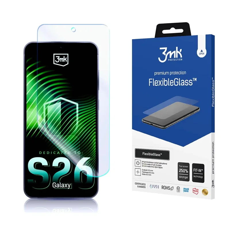 Hybrydowe szkło 3MK do Samsung Galaxy S26 FlexibleGlass