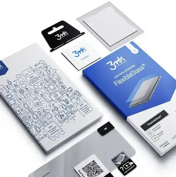 Zestaw szkło 3MK FlexibleGlass do Samsung Galaxy S26 i akcesoria montażowe