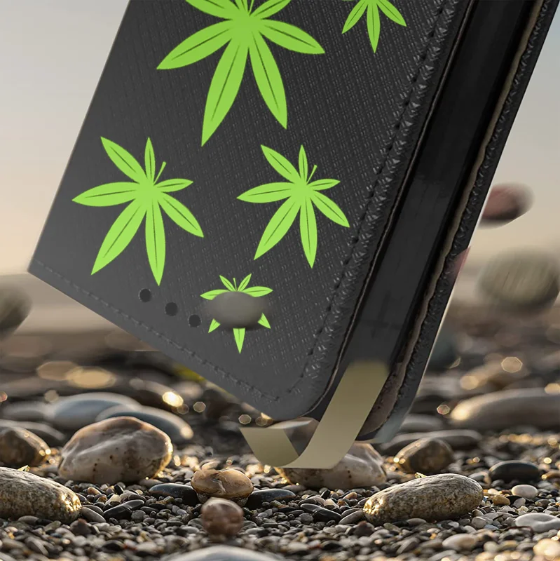 Fajne etui z klapką do Oppo Reno 14 FS 5G / 14 F 5G z wzorem, amortyzująca konstrukcja i magnetyczne zamknięcie