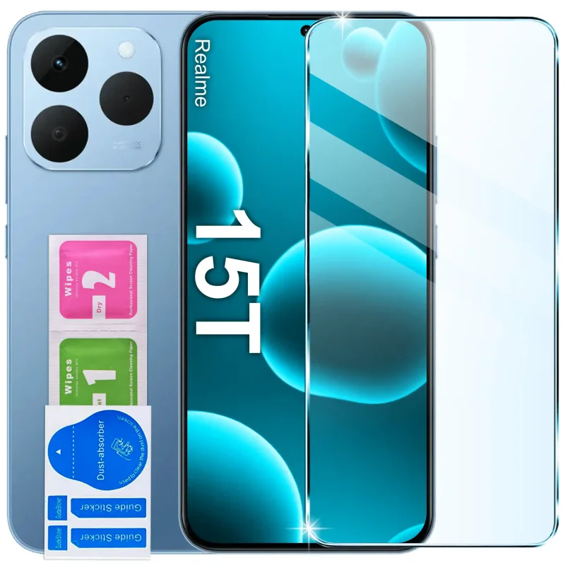 Szkło ochronne do Realme 15T 5G z akcesoriami do montażu