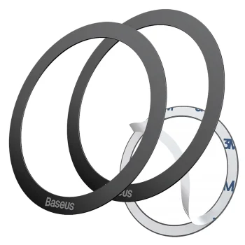 Pierścień magnetyczny MagSafe do telefonu Baseus 2 sztuki