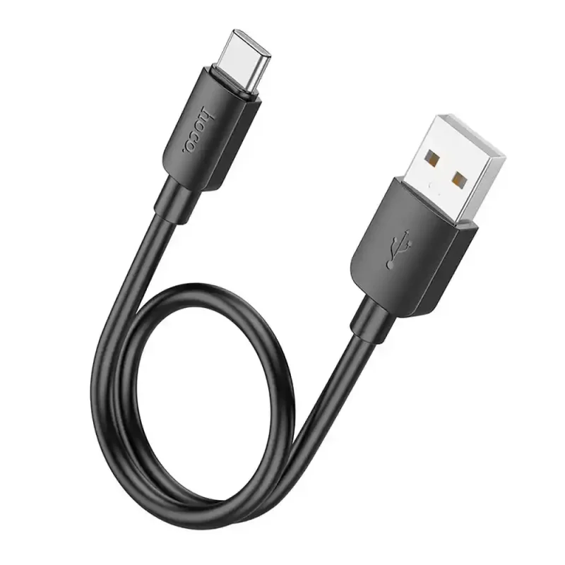 Szybki mocny kabel Hoco USB-A USB-C krótki 25cm
