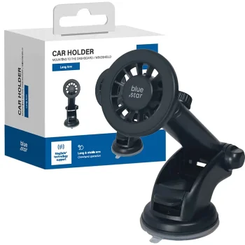 Uchwyt magnetyczny na telefon do samochodu MagSafe na szybę, deskę Blue Star
