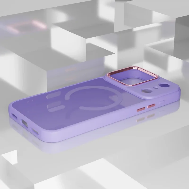 Fioletowy case z MagSafe do iPhone 17 Pro