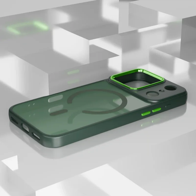 Zielony case z MagSafe do iPhone 17 Pro