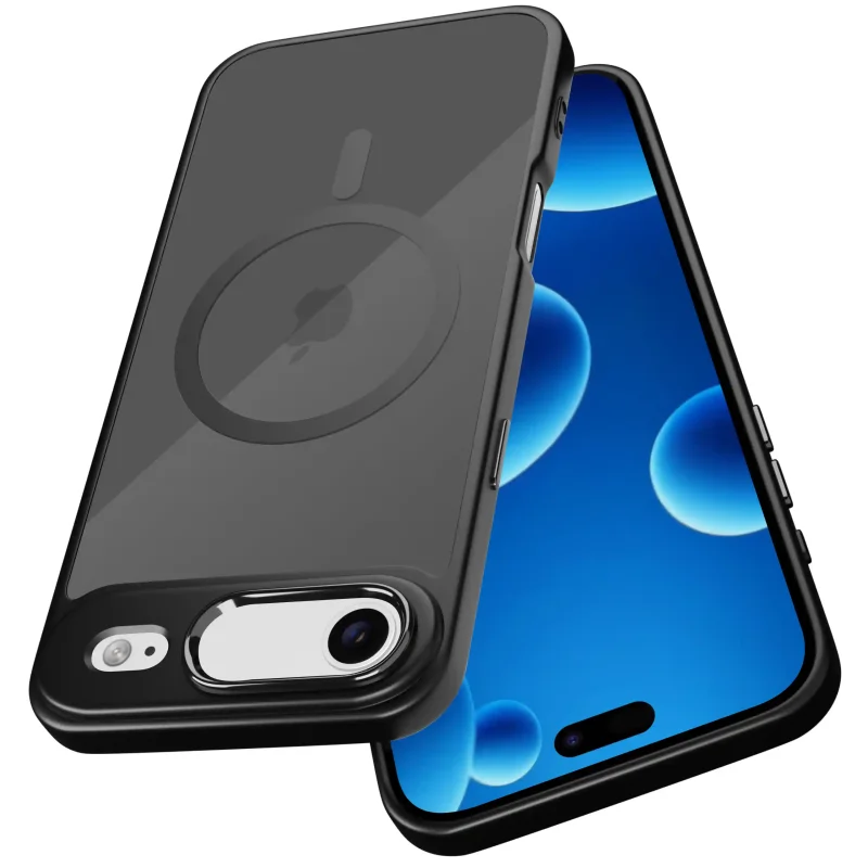 Etui z kółkiem do iPhone Air w kolorze czarnym - kompatybilne z MagSafe