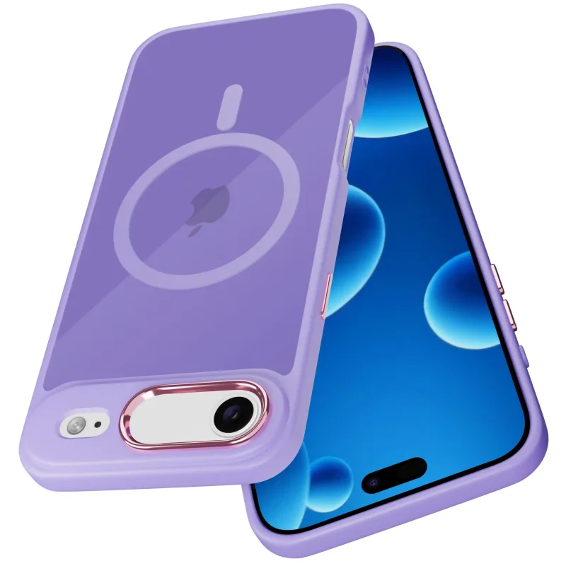 Etui z kółkiem do iPhone Air w kolorze fioletowym - kompatybilne z MagSafe