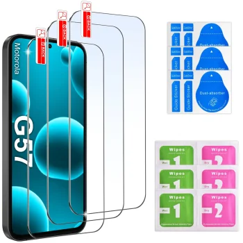Zestaw 3 szkieł hartowanych do Motorola Moto G57 / G57 Power